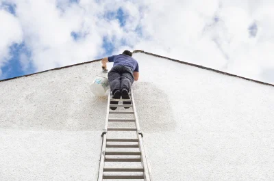 Peinture extérieure à Courchamps — façades et ravalement